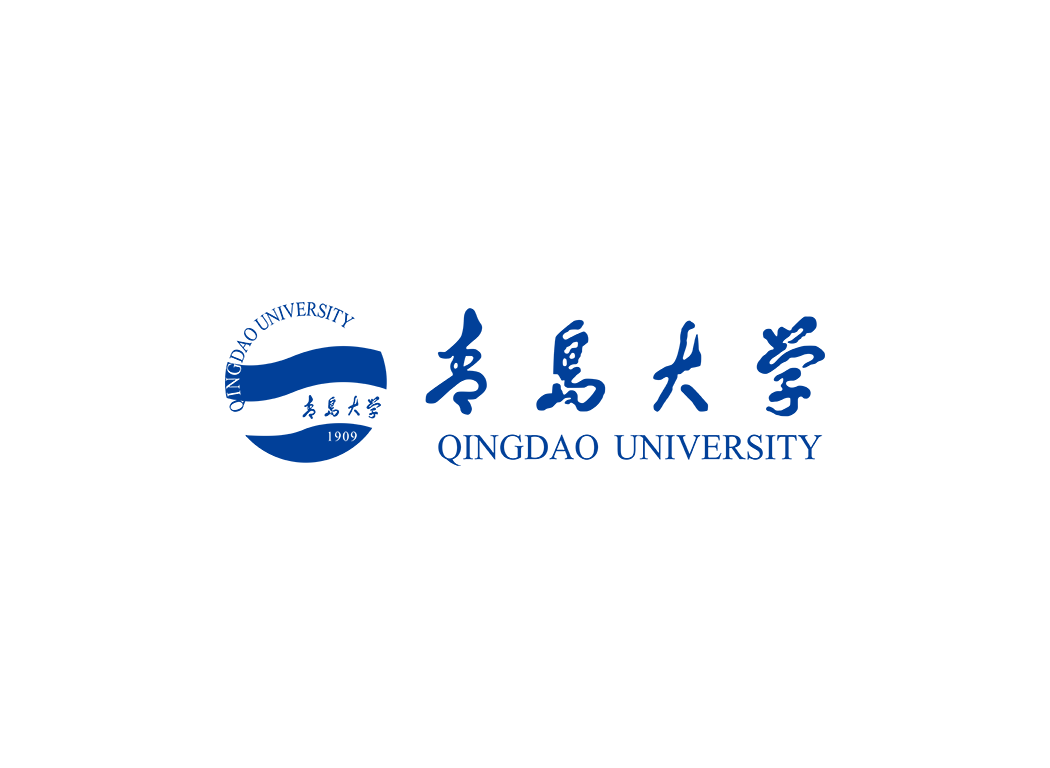 青岛大学校徽logo免抠PNG(白色版和彩色版)ai,SVG矢量素材