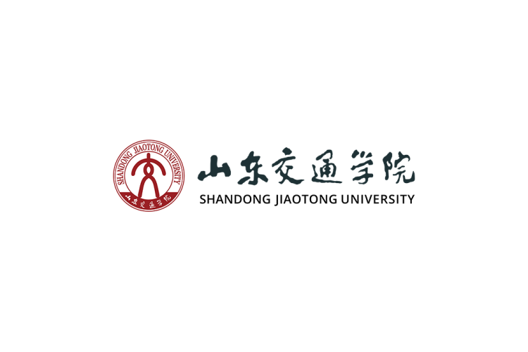 山东交通学院校徽logo免抠PNG(白色版和彩色版)ai,SVG矢量素材
