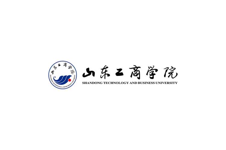 山东工商学院校徽logo免抠PNG(白色版和彩色版)ai,SVG矢量素材