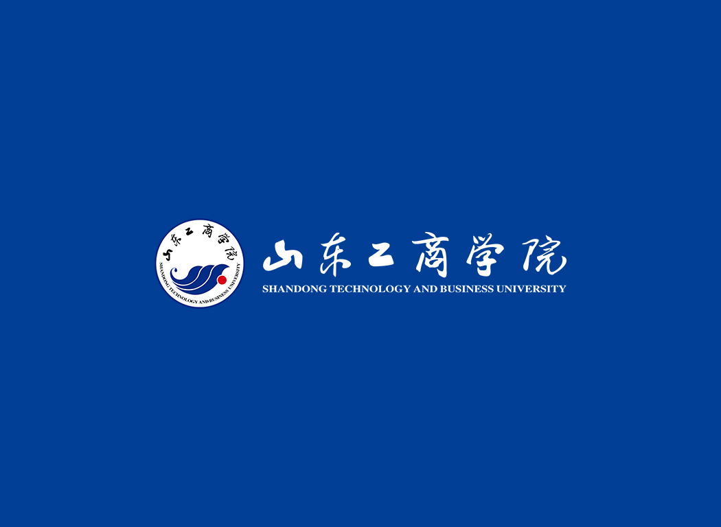 山东工商学院校徽logo免抠PNG(白色版和彩色版)ai,SVG矢量素材