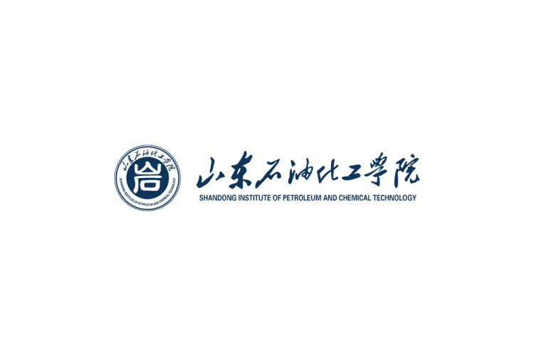 山东石油化工学院校徽logo免抠PNG(白色版和彩色版)ai,SVG矢量素材