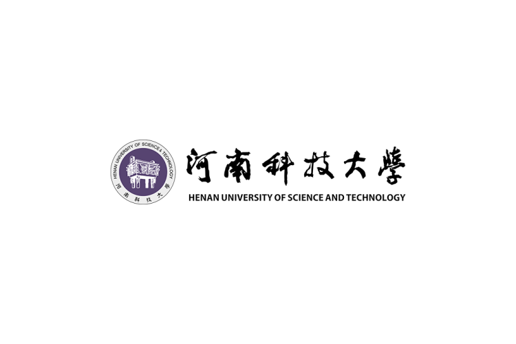 河南科技大学校徽logo免抠PNG(白色版和彩色版)ai,SVG矢量素材