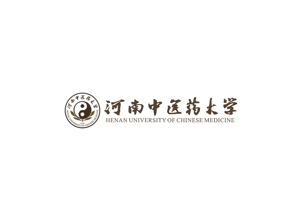 河南中医药大学校徽logo免抠PNG(白色版和彩色版)ai,SVG矢量素材