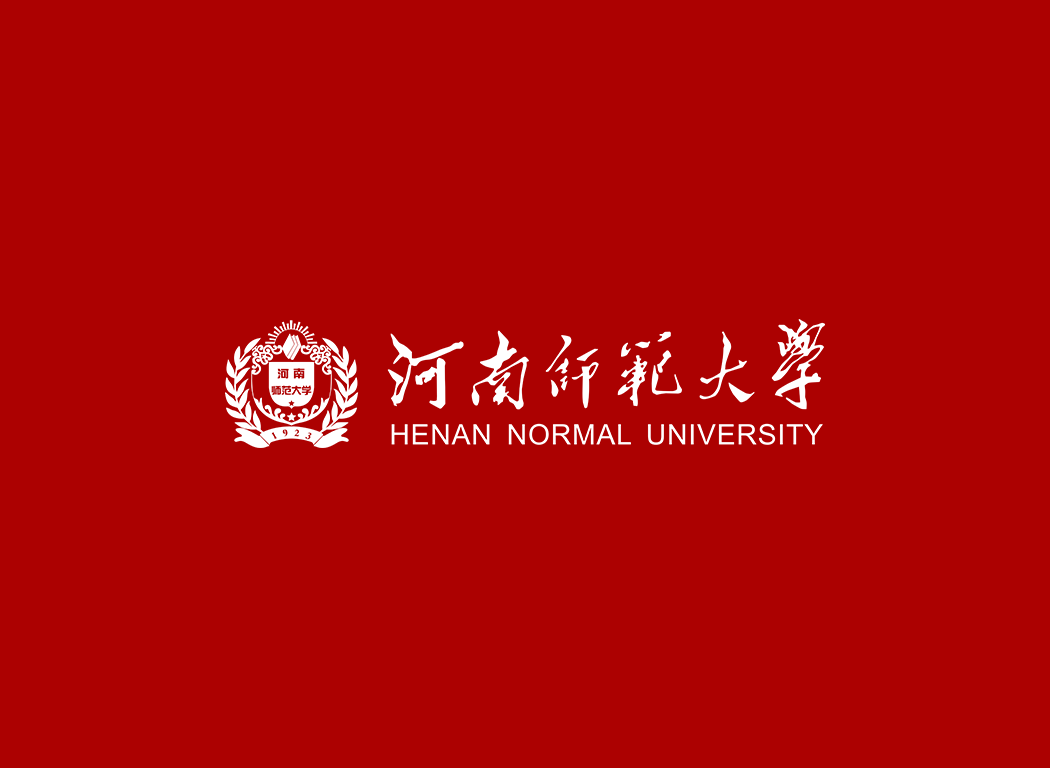 河南师范大学校徽logo免抠PNG(白色版和彩色版)ai,SVG矢量素材