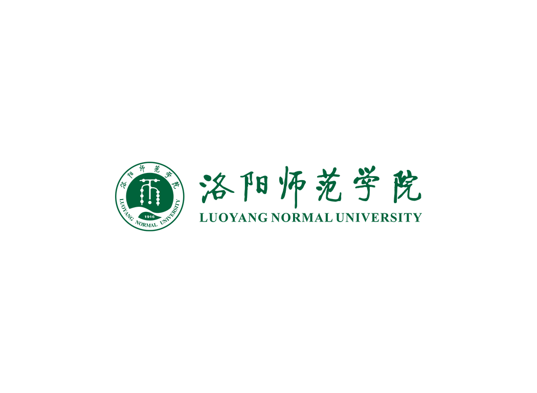 洛阳师范学院校徽logo免抠PNG(白色版和彩色版)ai,SVG矢量素材