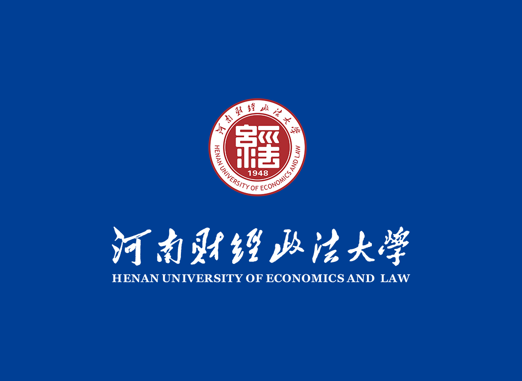 河南财经政法大学校徽logo免抠PNG(白色版和彩色版)ai,SVG矢量素材