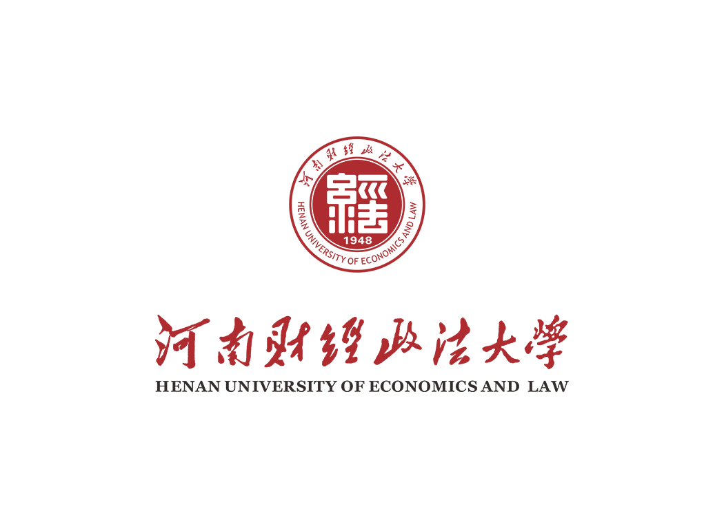 河南财经政法大学校徽logo免抠PNG(白色版和彩色版)ai,SVG矢量素材