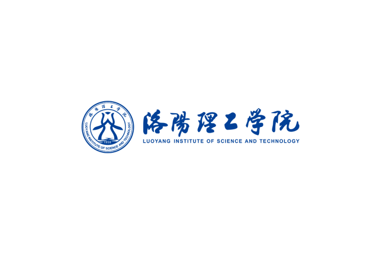 洛阳理工学院校徽logo免抠PNG(白色版和彩色版)ai,SVG矢量素材