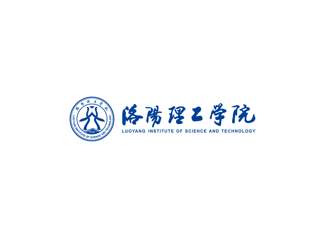 洛阳理工学院校徽logo免抠PNG(白色版和彩色版)ai,SVG矢量素材