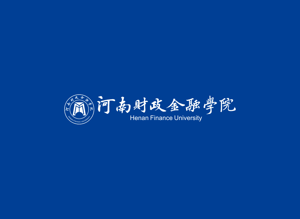 河南财政金融学院校徽logo免抠PNG(白色版和彩色版)ai,SVG矢量素材