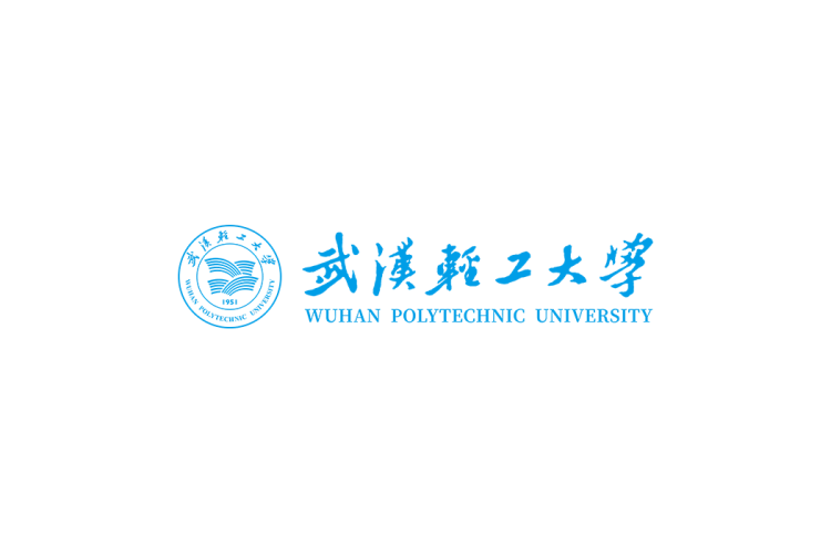 武汉轻工大学校徽logo免抠PNG(白色版和彩色版)ai,SVG矢量素材