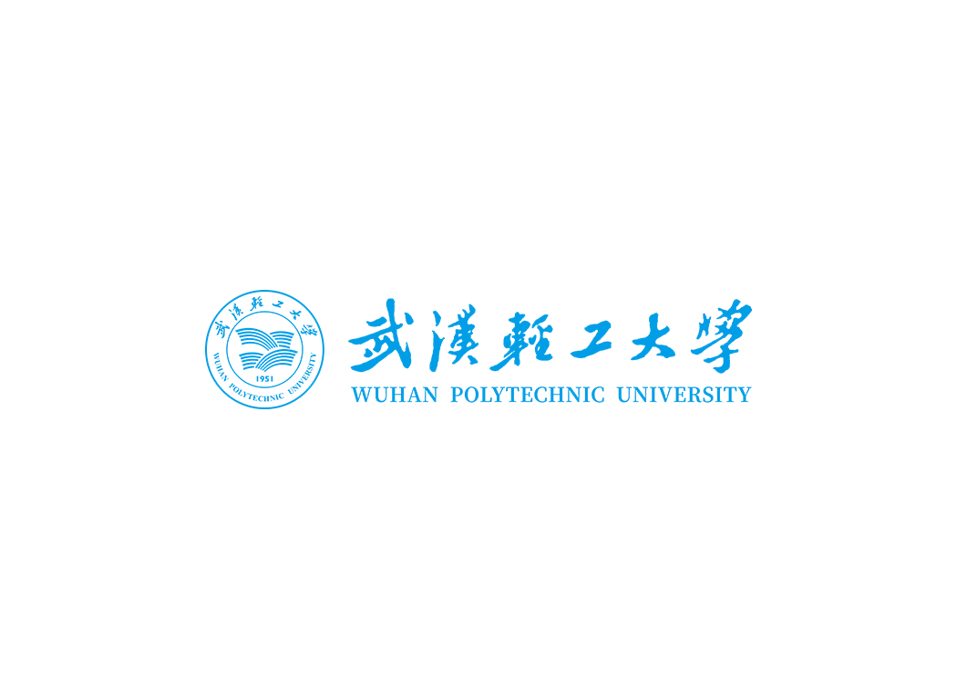 武汉轻工大学校徽logo免抠PNG(白色版和彩色版)ai,SVG矢量素材