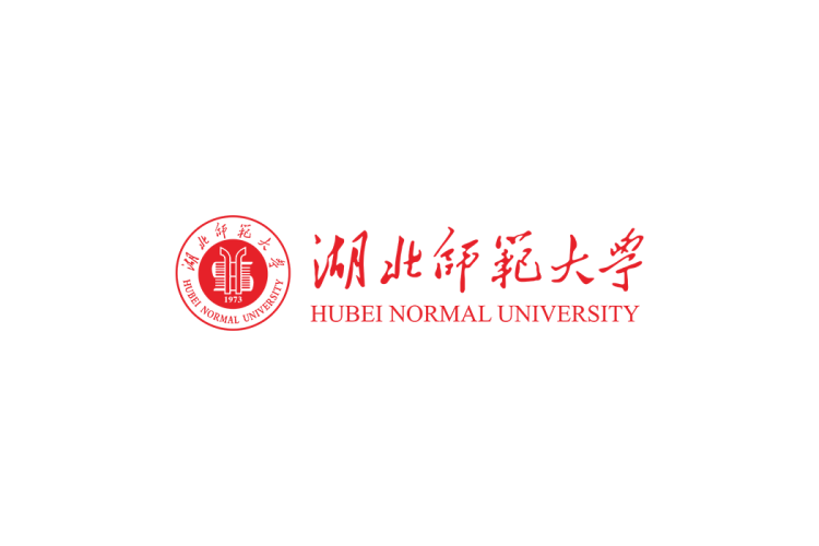 湖北师范大学校徽logo免抠PNG(白色版和彩色版)ai,SVG矢量素材