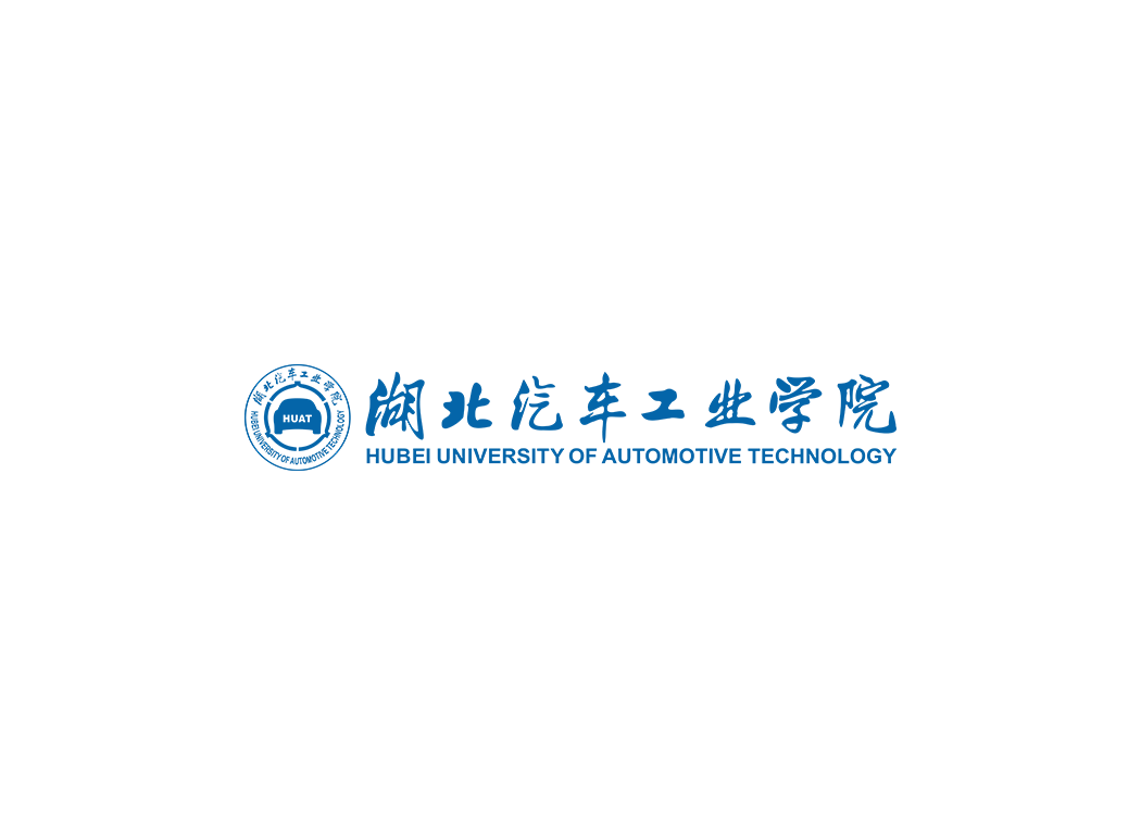 湖北汽车工业学院校徽logo免抠PNG(白色版和彩色版)ai,SVG矢量素材