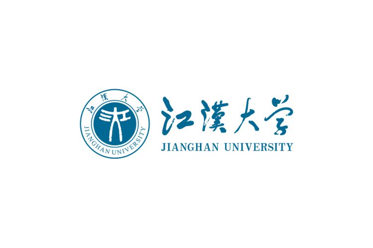 江汉大学校徽logo免抠PNG(白色版和彩色版)ai,SVG矢量素材