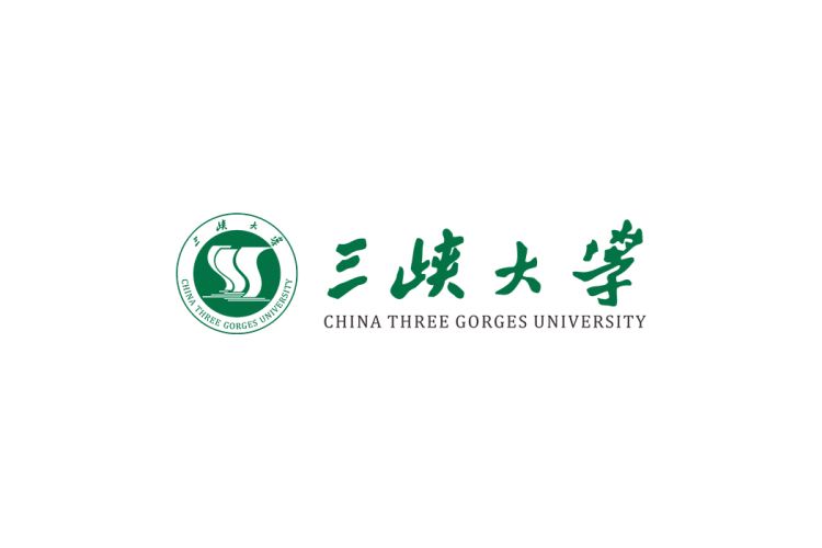 三峡大学校徽logo免抠PNG(白色版和彩色版)ai,SVG矢量素材