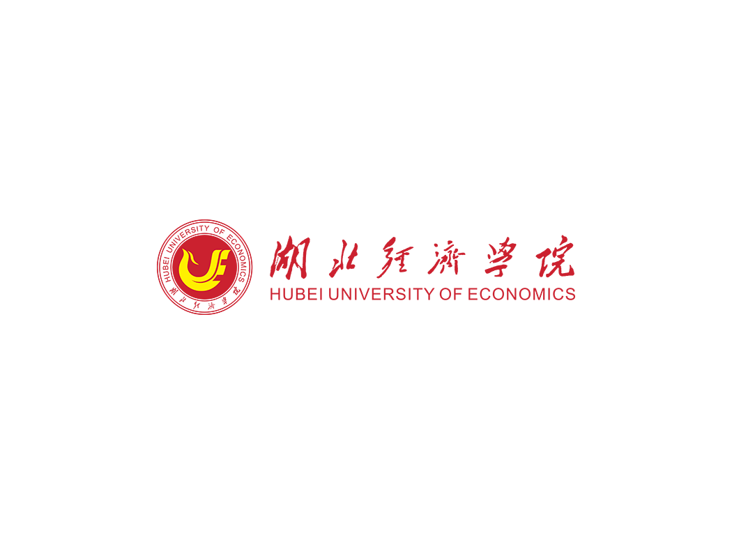 湖北经济学院校徽logo免抠PNG(白色版和彩色版)ai,SVG矢量素材