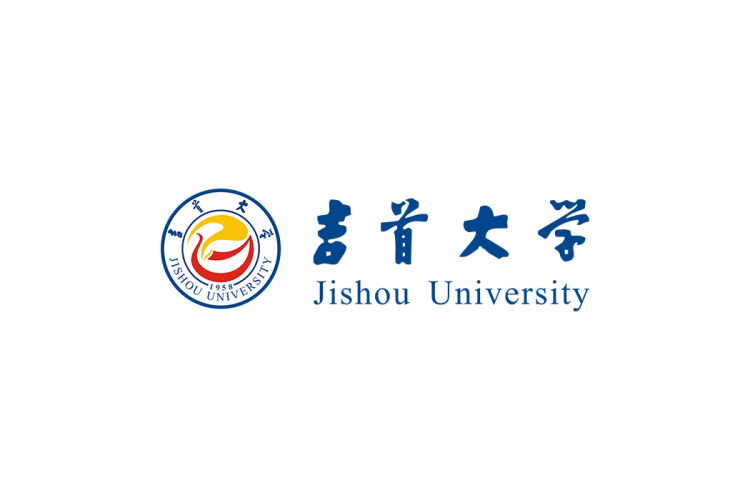 吉首大学校徽logo免抠PNG(白色版和彩色版)ai,SVG矢量素材