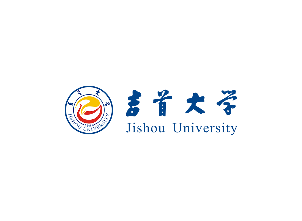 吉首大学校徽logo免抠PNG(白色版和彩色版)ai,SVG矢量素材