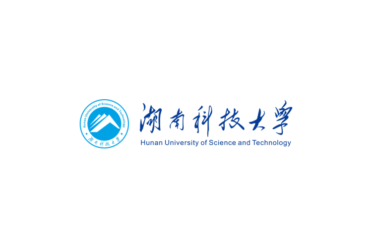 湖南科技大学校徽logo免抠PNG(白色版和彩色版)ai,SVG矢量素材