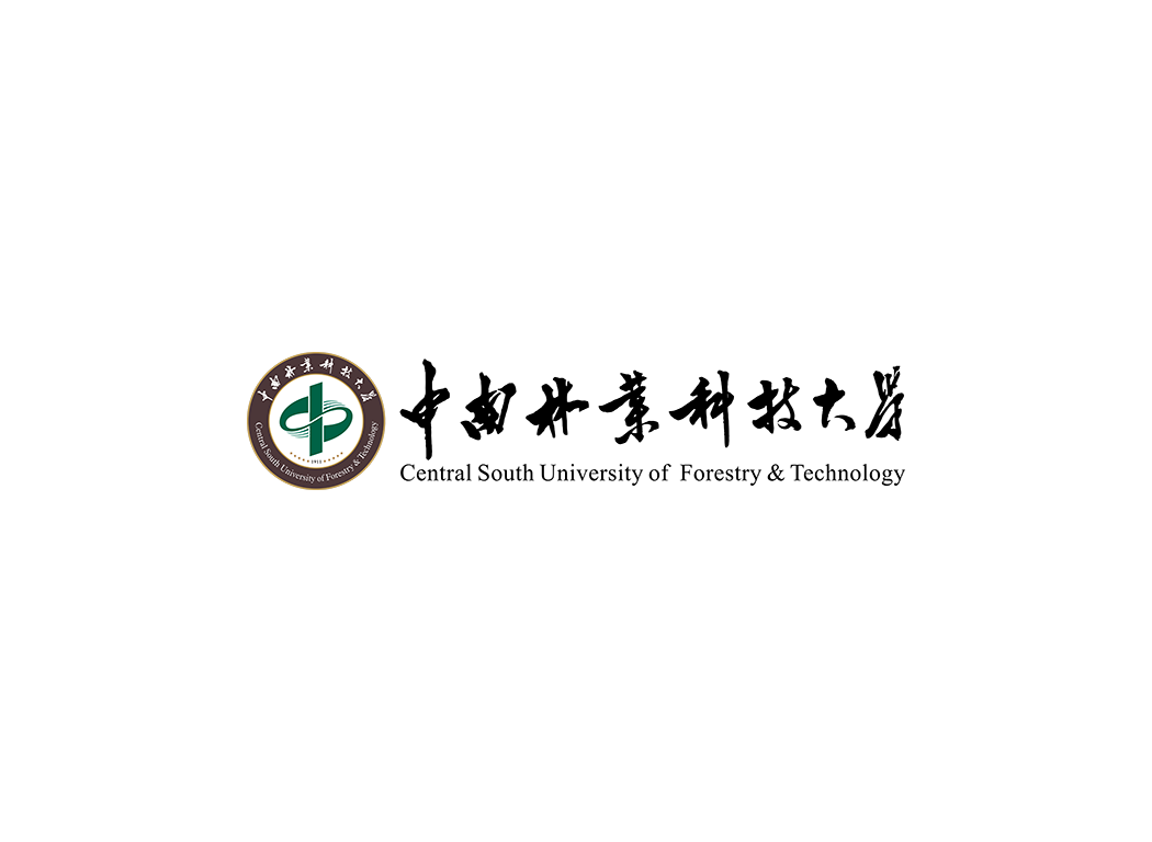 中南林业科技大学校徽logo免抠PNG(白色版和彩色版)ai,SVG矢量素材