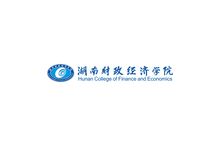 湖南财政经济学院校徽logo免抠PNG(白色版和彩色版)ai,SVG矢量素材