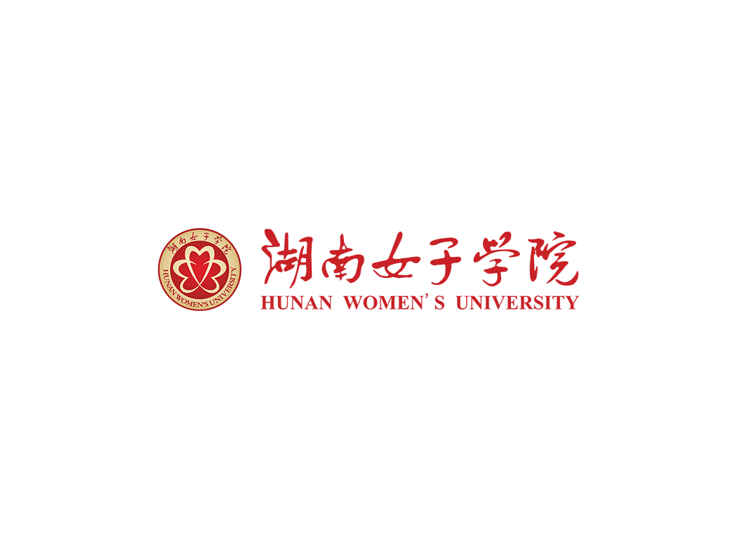 湖南女子学院校徽logo免抠PNG(白色版和彩色版)ai,SVG矢量素材
