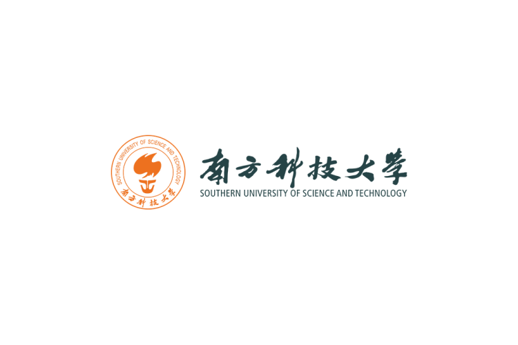南方科技大学校徽logo免抠PNG(白色版和彩色版)ai,SVG矢量素材