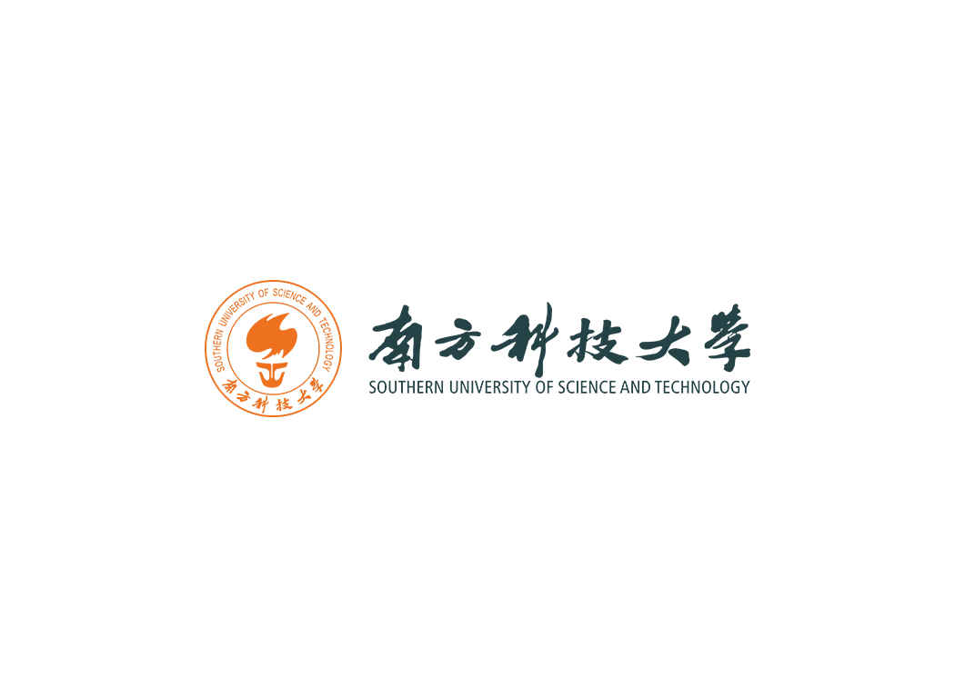 南方科技大学校徽logo免抠PNG(白色版和彩色版)ai,SVG矢量素材