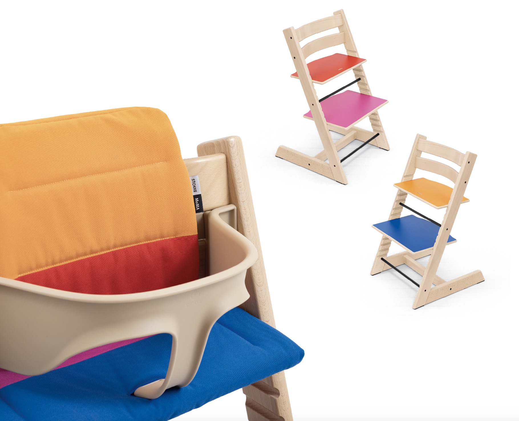 馆藏级设计走进家庭,STOKKE®推出TRIPP TRAPP®成长椅MoMA限定版,致敬设计经典!