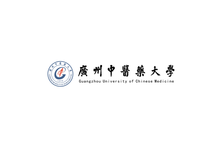 广州中医药大学校徽logo免抠PNG(白色版和彩色版)ai,SVG矢量素材