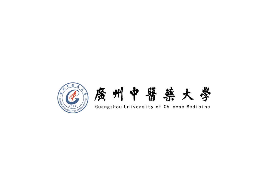 广州中医药大学校徽logo免抠PNG(白色版和彩色版)ai,SVG矢量素材