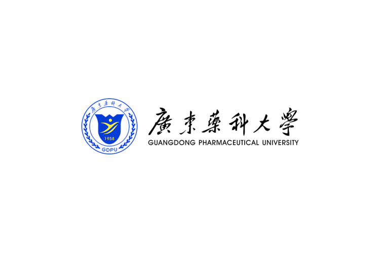 广东药科大学校徽logo免抠PNG(白色版和彩色版)ai,SVG矢量素材