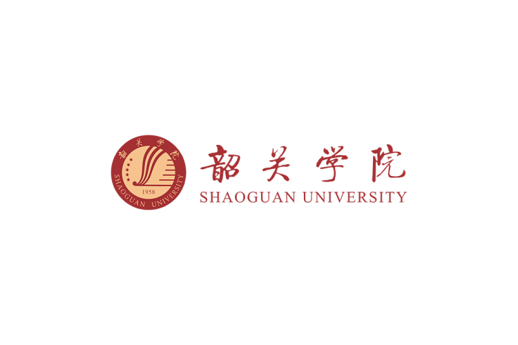 韶关学院校徽logo免抠PNG(白色版和彩色版)ai,SVG矢量素材