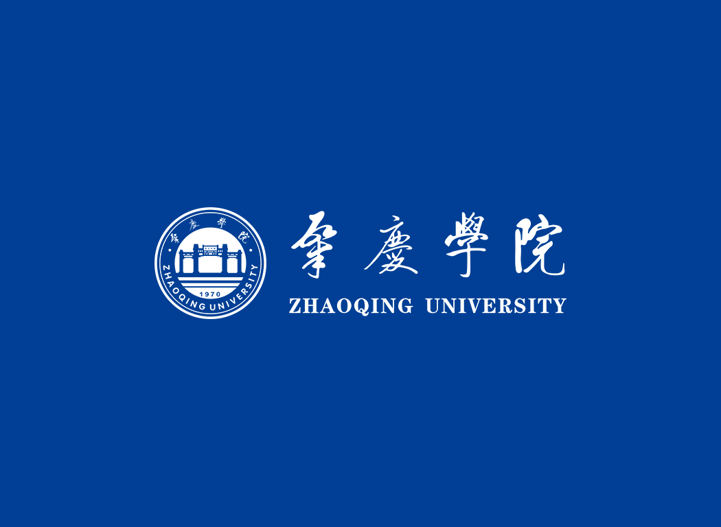 肇庆学院校徽logo免抠PNG(白色版和彩色版)ai,SVG矢量素材