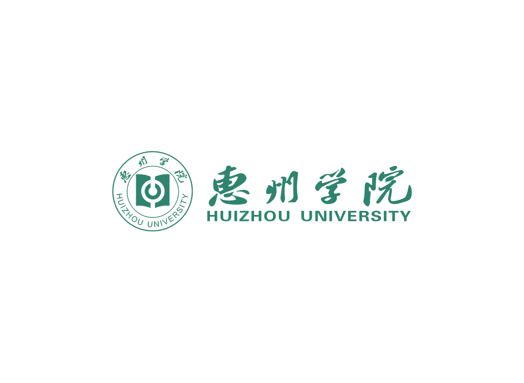 惠州学院校徽logo免抠PNG(白色版和彩色版)ai,SVG矢量素材