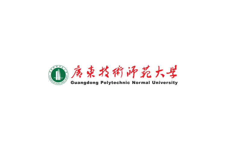广东技术师范大学校徽logo免抠PNG(白色版和彩色版)ai,SVG矢量素材