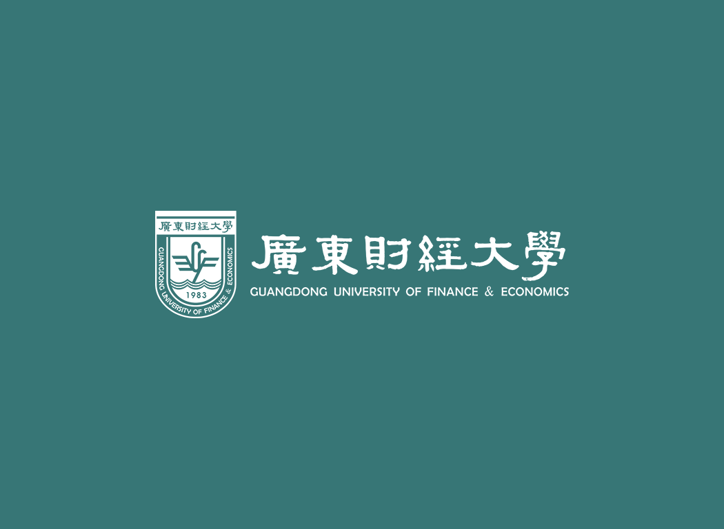 广东财经大学校徽logo免抠PNG(白色版和彩色版)ai,SVG矢量素材