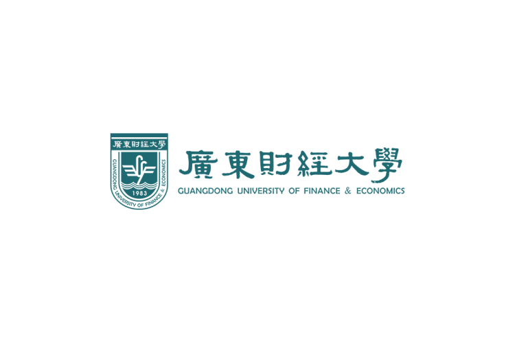 广东财经大学校徽logo免抠PNG(白色版和彩色版)ai,SVG矢量素材