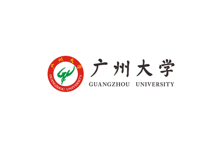 广州大学校徽logo免抠PNG(白色版和彩色版)ai,SVG矢量素材
