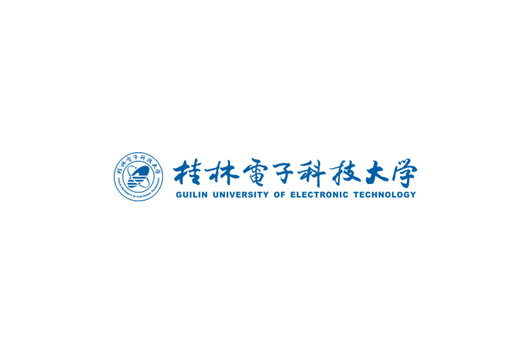 桂林电子科技大学校徽logo免抠PNG(白色版和彩色版)ai,SVG矢量素材