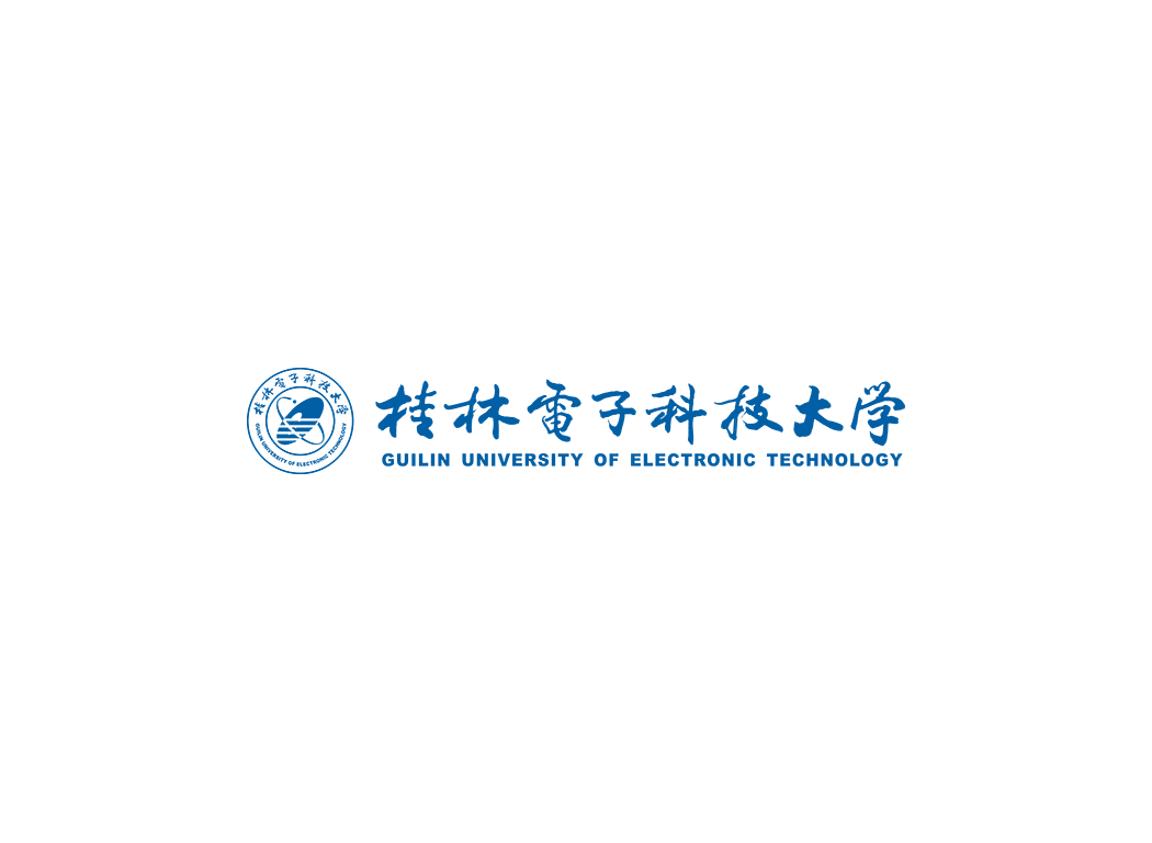 桂林电子科技大学校徽logo免抠PNG(白色版和彩色版)ai,SVG矢量素材